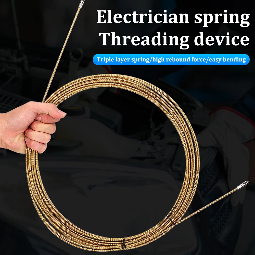 Универсальное устройство для нарезки резьбы проводов на пружине 5/10 м