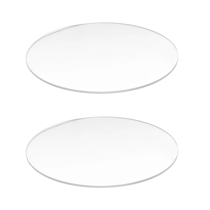 

AYHF-2X прозрачный 3 мм толщиной зеркальный акриловый круглый диск Диаметр: 85 мм