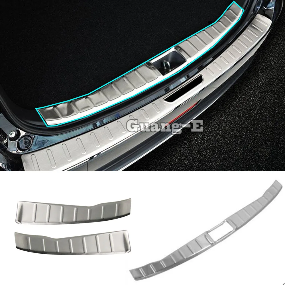 

For Mitsubishi ASX 2013 2014 2015 2016 2017 2018 Car Inside Rear Bumper Trim Stainless Steel Scuff Sill Trunk Plate Pedal