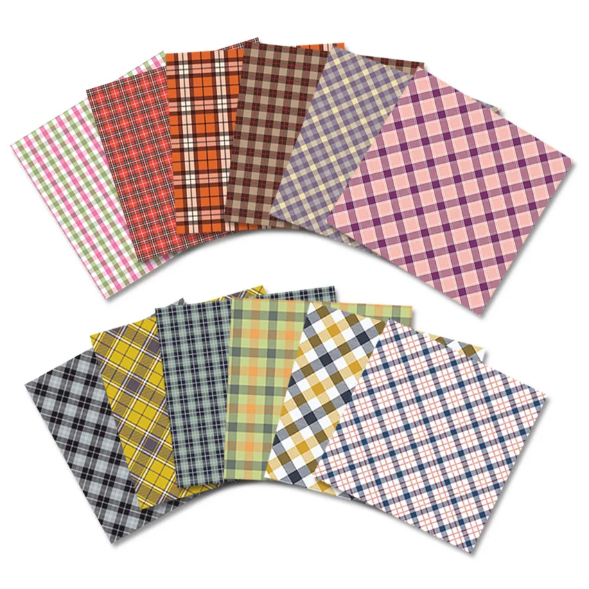 Клетчатая тема фотоальбом DIY клипс книга нежелательный журнал учетная карта