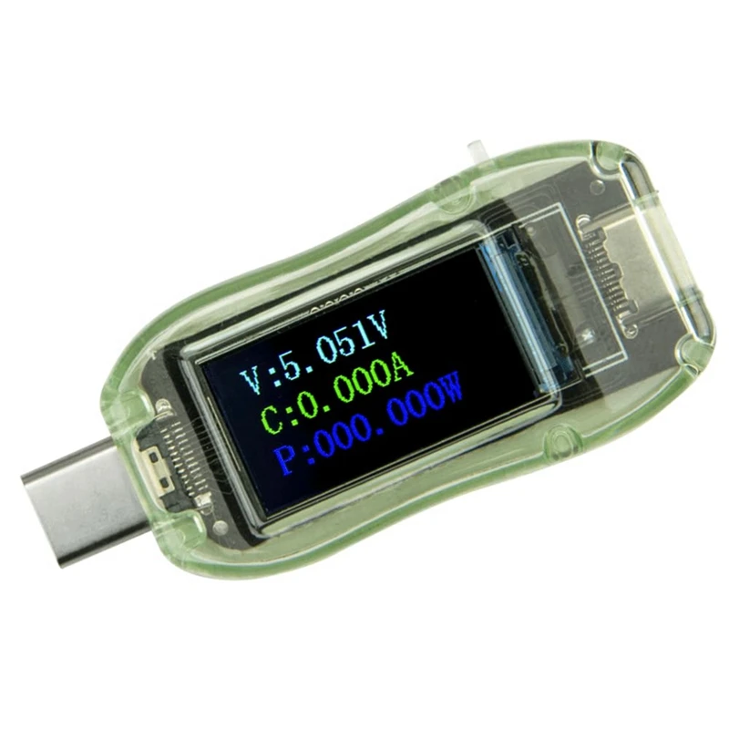 Цифровой вольтметр-Амперметр AU04 -Type-C Вольтметр постоянного тока амперметр