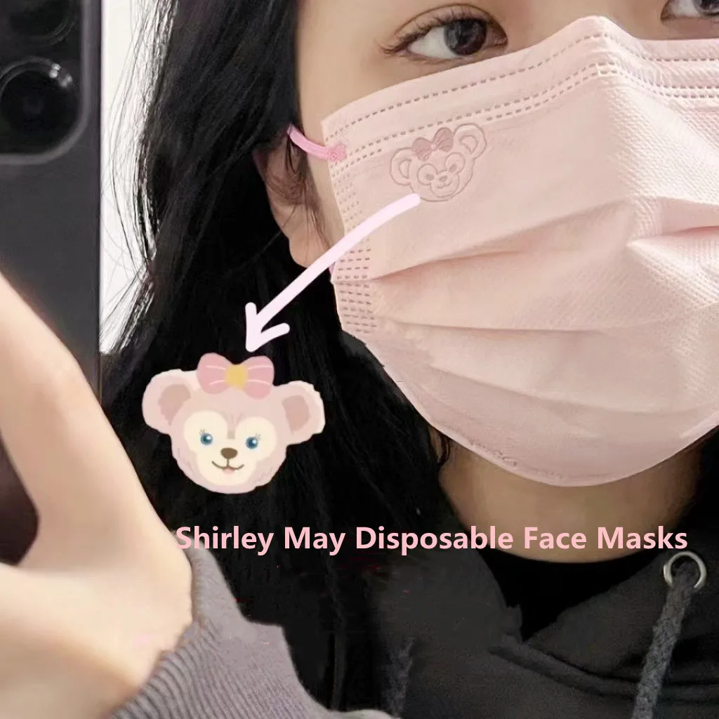 Одноразовые маски розового цвета, хирургические маски с одобрением, модные маски для взрослых с 3-слойной защитой, хирургические маски для рта.