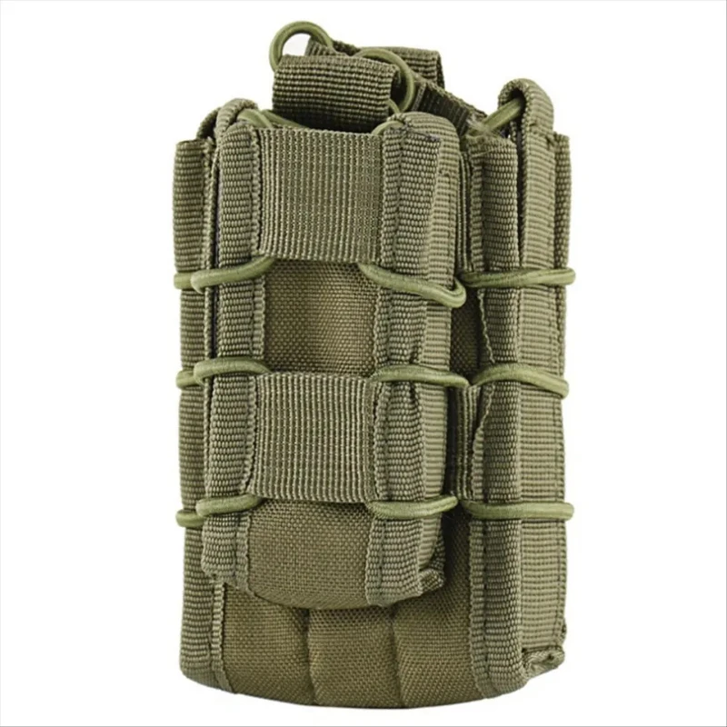 

Тактическая Сумка Molle, Магнитная сумка, кобура, Охотничьи аксессуары, многофункциональная подвесная поясная двойная сумка, эластичный армейский веер CS