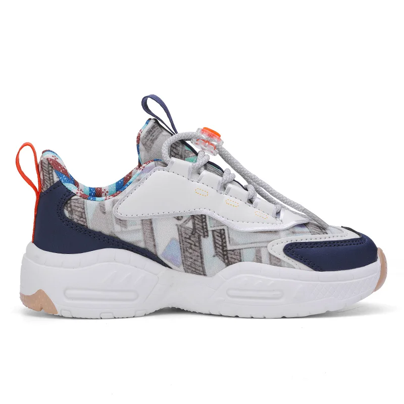 2022 Fashion Color High Quality Platform Sneakers Kids Outdoor Children's Sports Shoes Sneakers for Boys and Girls basket enfant