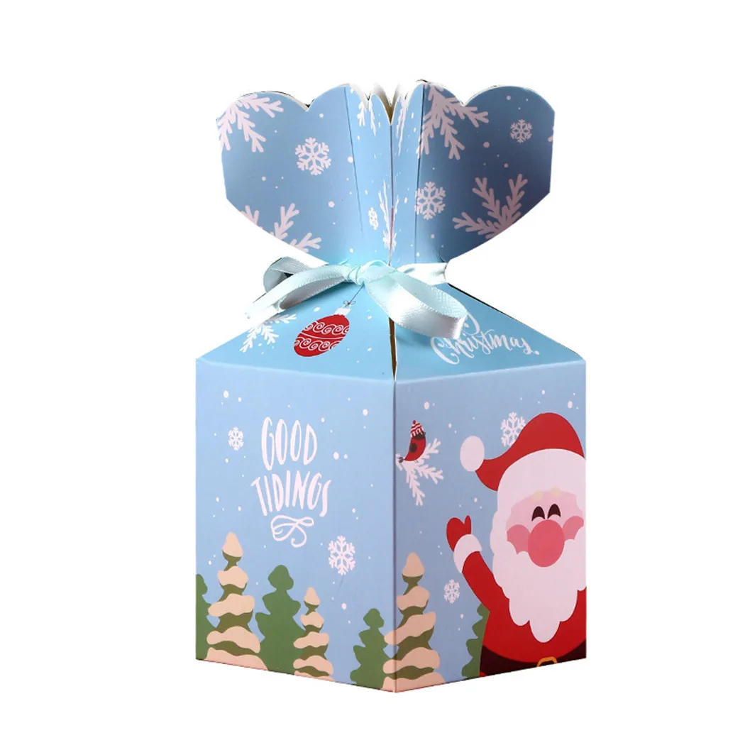 

Новые прочные элегантные модные конфетные коробки, простые коробки 8,8*8,8*9,5 см, Рождество