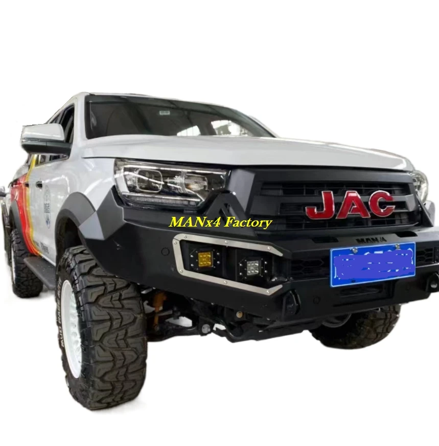 MANx4 Steel Bull Bar Наночная планка переднего бампера для JAC Shuailing T8