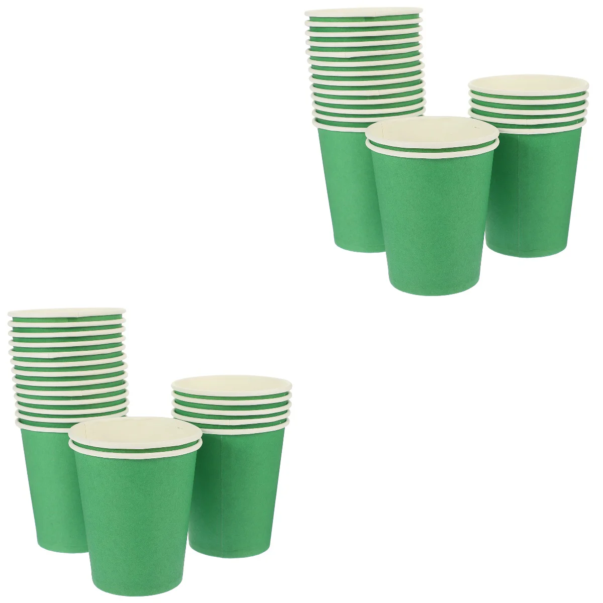 

Cups St Day Party Patricks Paper 8Oz Green Tableware Supplies Oz Pattys Decoration