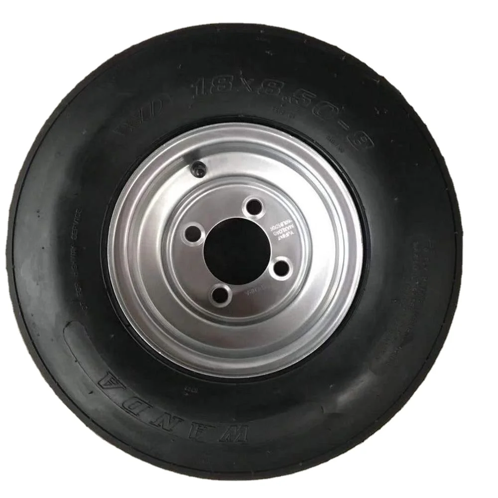 

Golf Cart Tire With Rim Ready To Ship 18-8.5-8 20.5*8-10 225/55B12 205/50-10