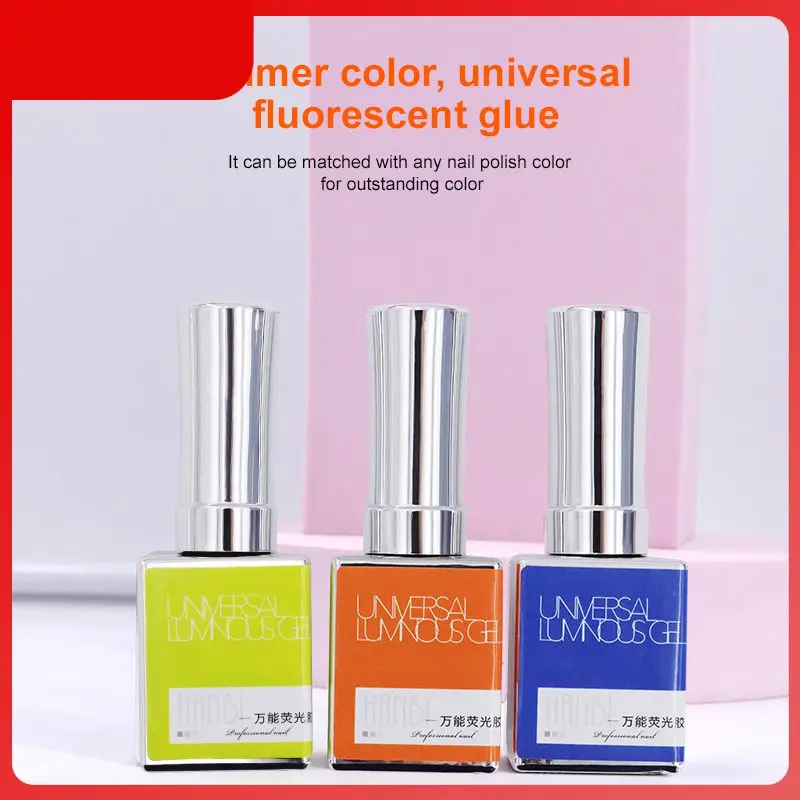 

Флуоресцентный Гель-лак для ногтей «сделай сам», 6 цветов, светящийся Гель-лак для ногтей, светящийся в темноте Гель-лак для ногтей, гель для маникюра и дизайна ногтей 15 мл