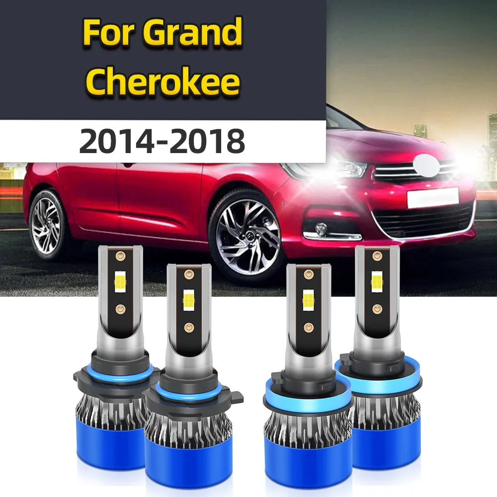 Светодиодные комбинированные 4 шт. для Grand Cherokee 2014 2015 2016 2017 2018 светодиодные лампы