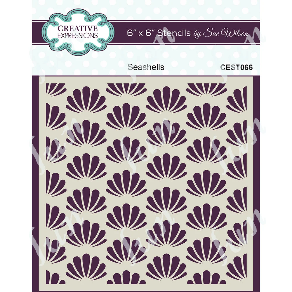 

Seashells Layered Production Hot Sale 2022 New Stencil Handmade Diy Painting Scrapbook Coloring Embossed Photo Album Decoration