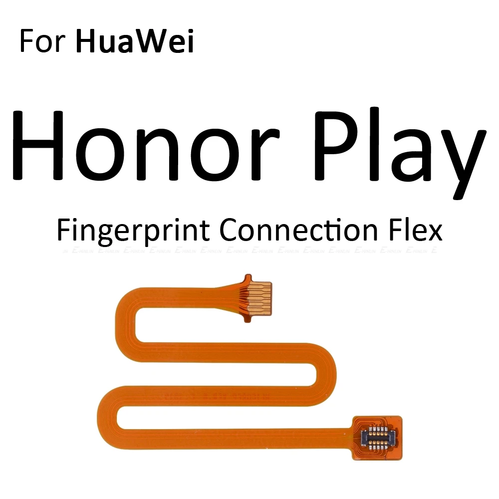 Разъем для сканера отпечатков пальцев для Huawei Honor Play 7X 7C 7A Pro, сенсорный датчик ID, кнопка «Домой», гибкий кабель для подключения (art.: 3920dabffcd29) - 3920dabffcd29