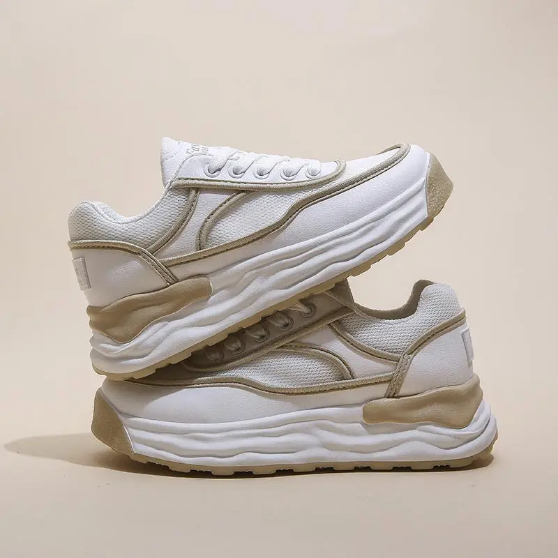 

Женская спортивная обувь на платформе, спортивные кроссовки для бега с леопардовым принтом, уличные детские кроссовки, гоночные кроссовки ...