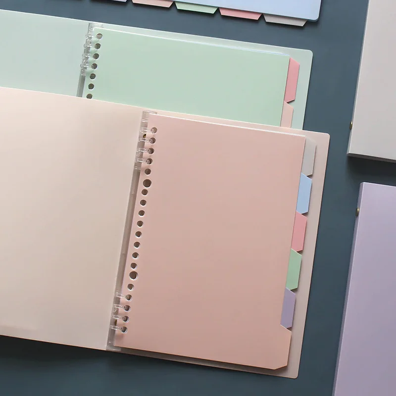 Блокнот со съемным вкладышем A5B5 тонкий и мягкий блокнот из полипропилена