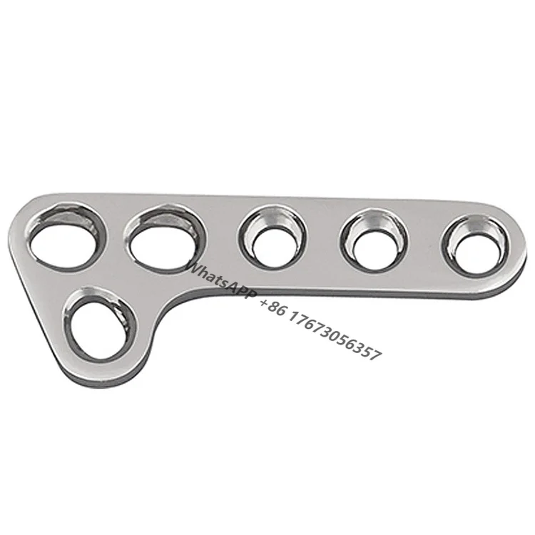 

Orthopedic implants veterinary animal pets 2.0mm L Type Curved Plate