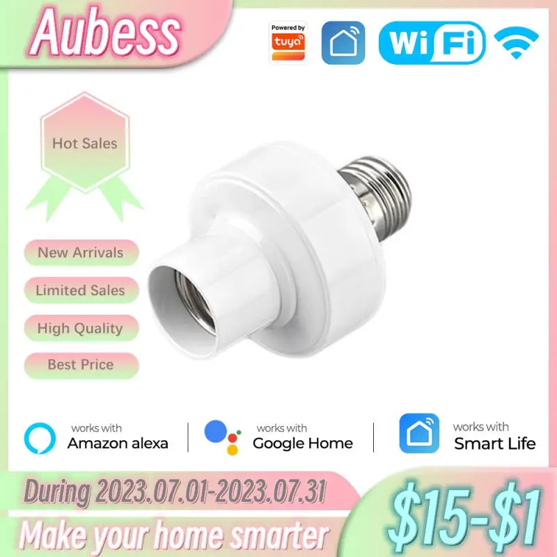 

Умный держатель для лампы E27 с поддержкой Wi-Fi и управлением через приложение