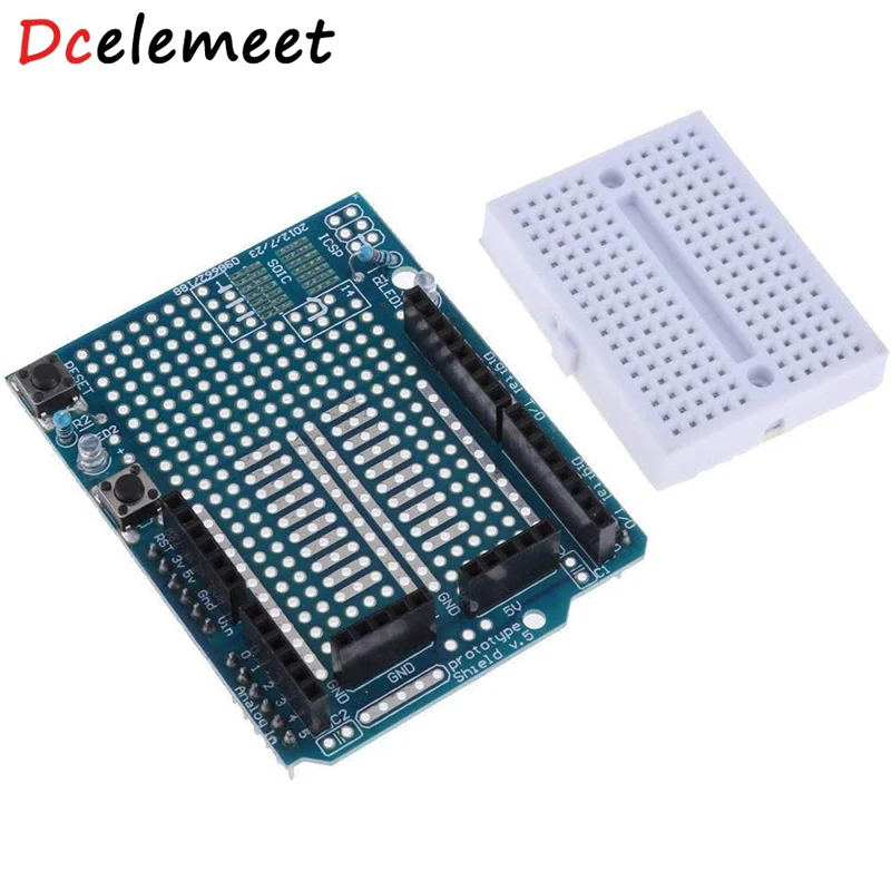 

UNO ProtoShield prototype expansion board with SYB-170 mini breadboard based For ARDUINO UNO ProtoShield
