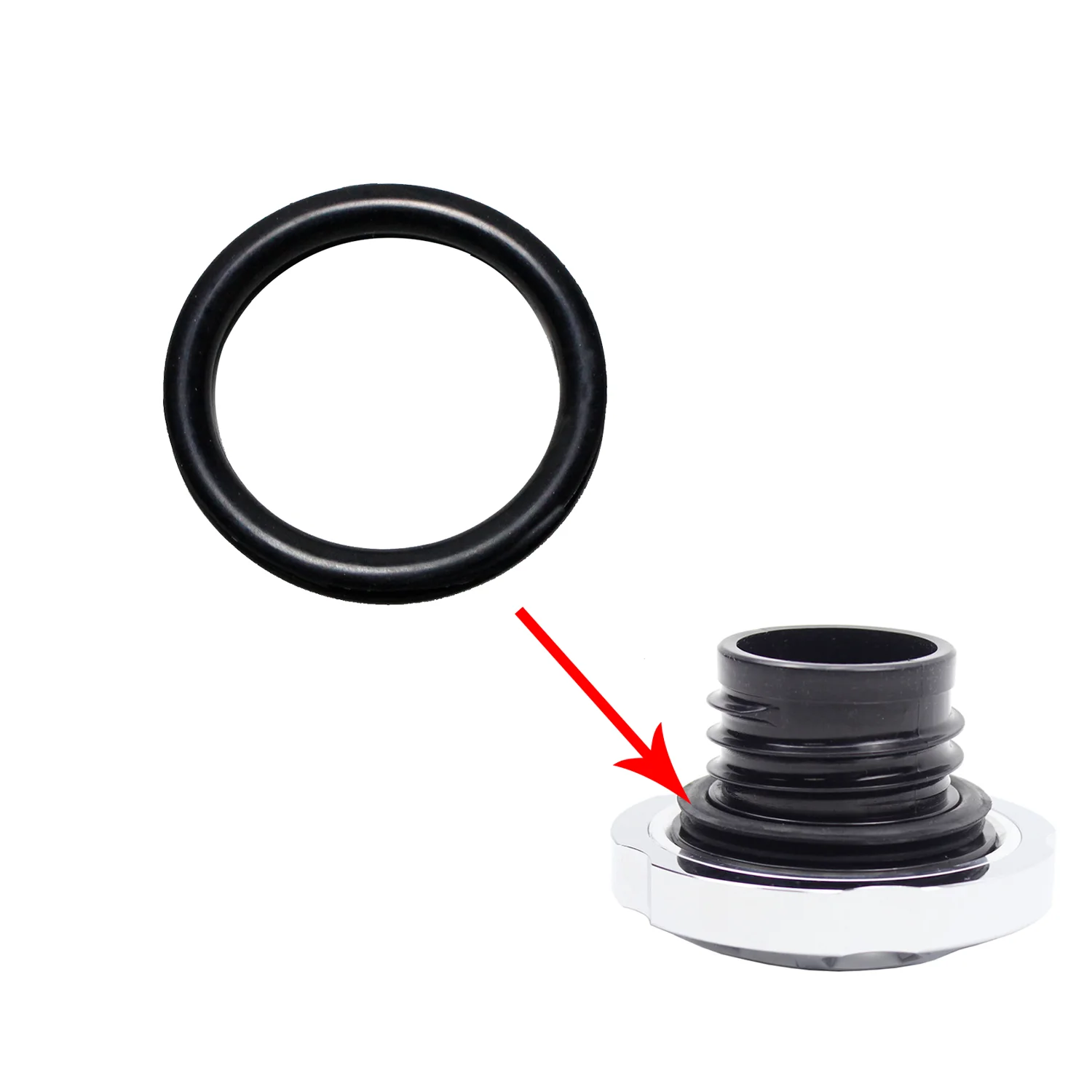 

Резиновое кольцо Крышка топливного бака для Harley Cap 61100093A, 61272-92E