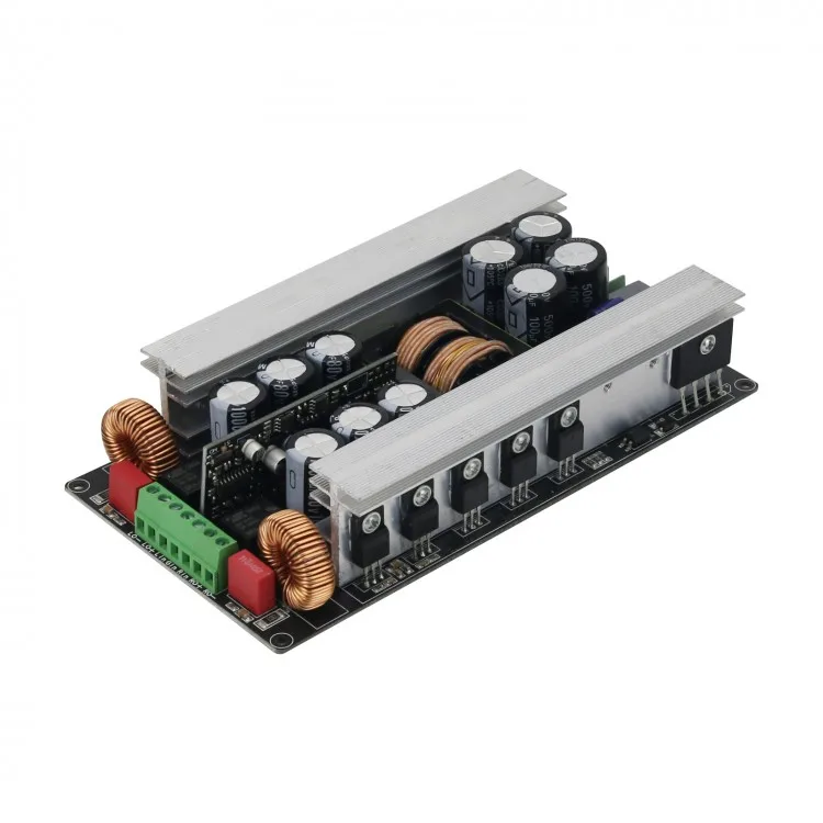 

2x600W Stereo Digital Power Amplifier Board w/ Switching Power Supply Be Bridged Speaker Protection