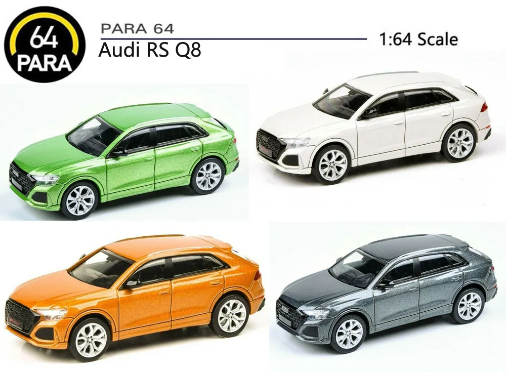 

Роскошная модель автомобиля SUV из сплава для пара64 1/64 Audi RS Q8