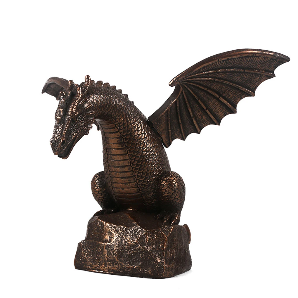 

Фонтан, поделки из смолы, динозавр, Статуэтка из эпоксидной смолы, праздничные аксессуары для гриля, ресторана, бара, магазина, кафе