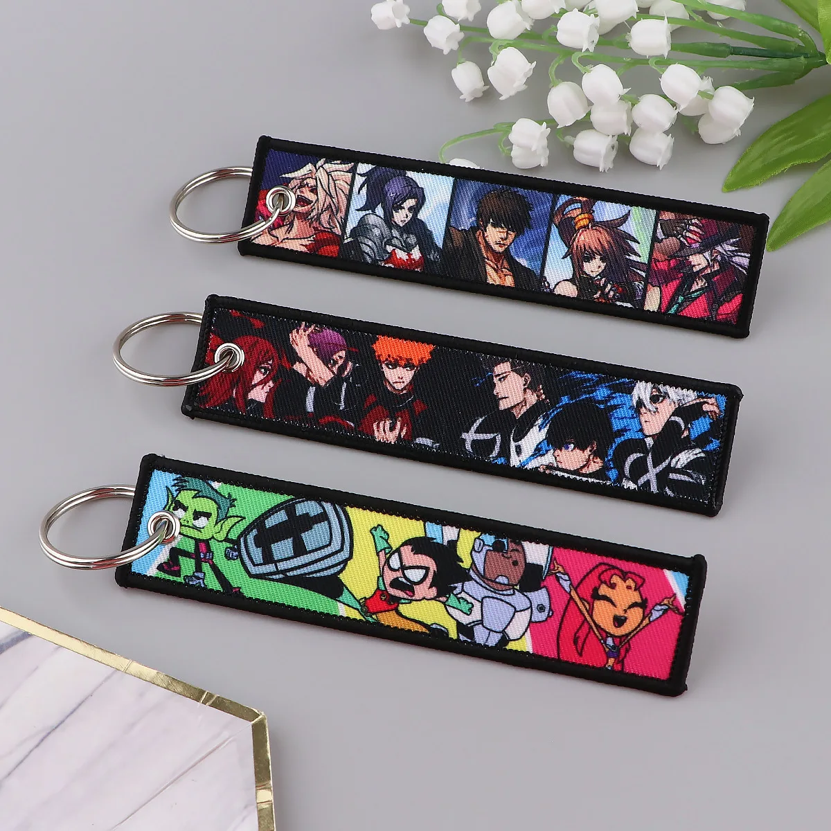 Брелок с аниме принтом Death Note