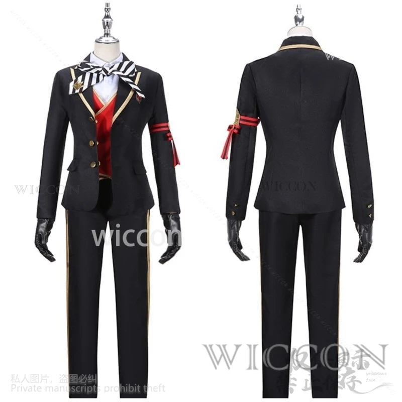 Аниме игра Riddle Rosehearts косплей костюм парик для взрослых головные уборы Twisted-Wonderland