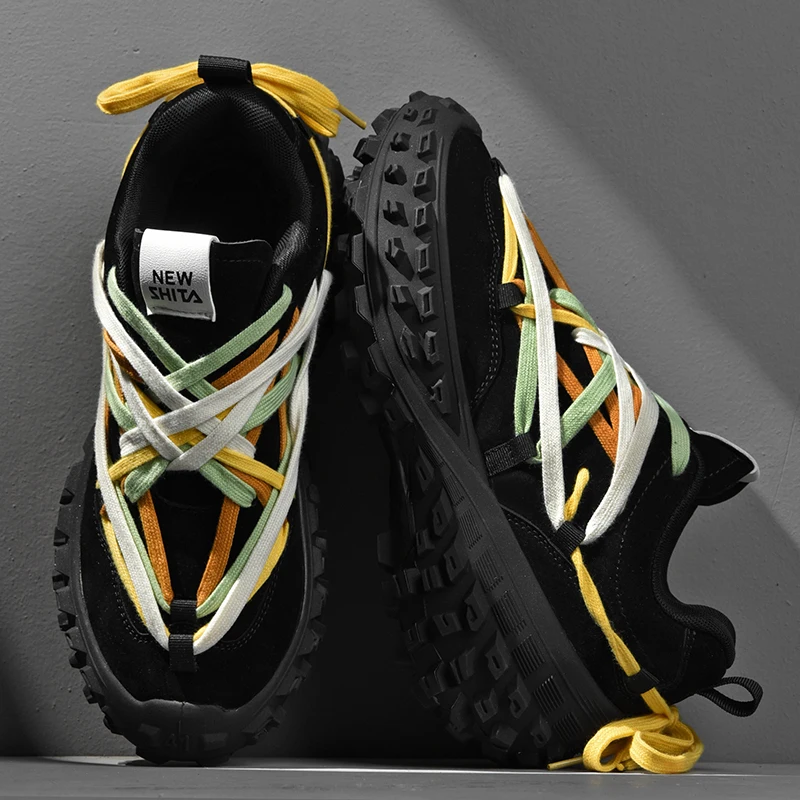 INS Hot Sales Fashion Shoes Men Brand Designer Sneakers Women Thick Sole Gym Shoes Luxury Sport Shoes 2023 Zapatillas De Deporte