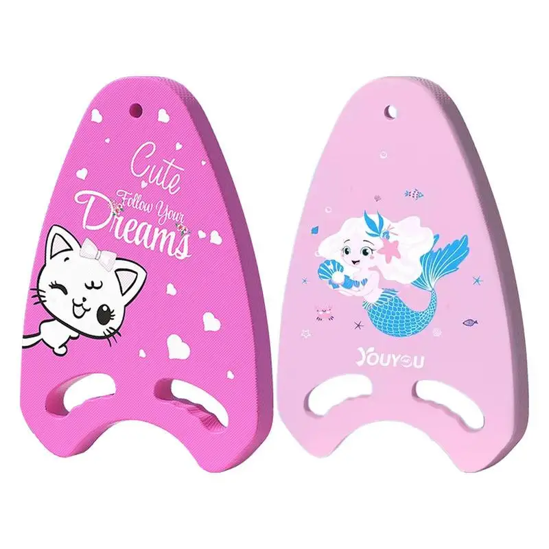 

Swim Kickboard Swimming Pool Accessories Cartoon Printing EVA Kids Kickboard For Swimming Training Ergonomic Swim Boards For