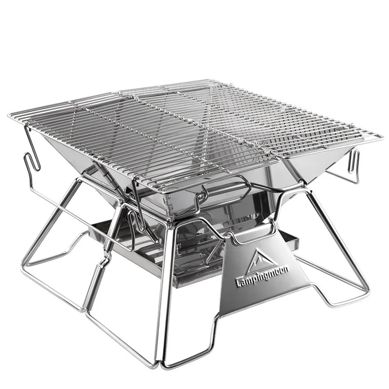 

Складной портативный угольный гриль Campingmoon MT-2