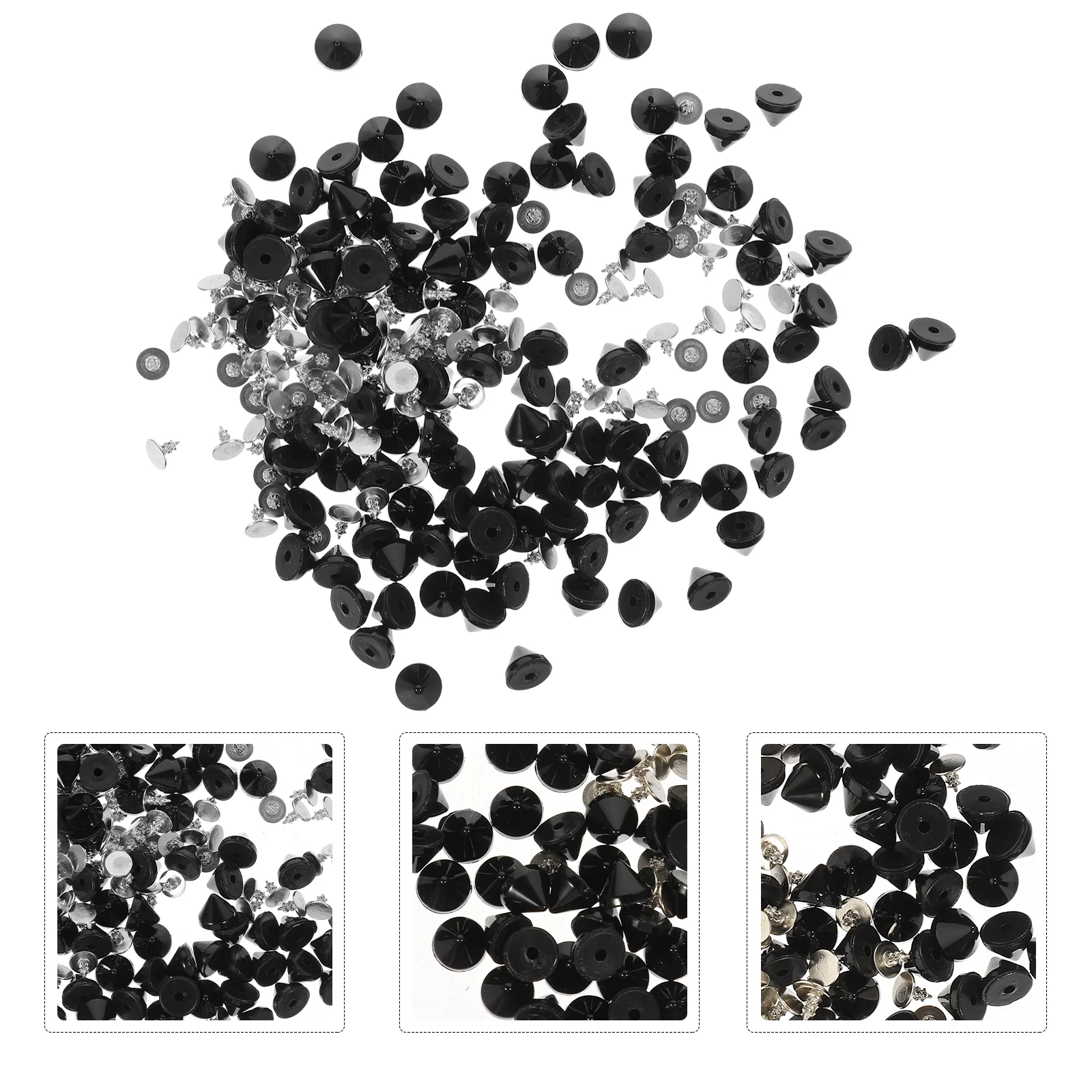 

100Pcs Crafting Studs Craft Crafting Rivet Studs Clothing Rivet Spike