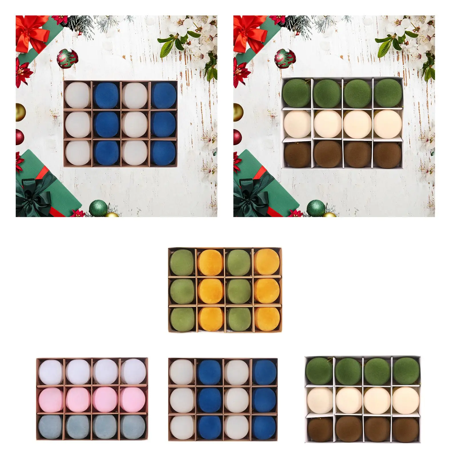 12 украшений из елочных шаров размером 3 15 дюйма для дня рождения праздника