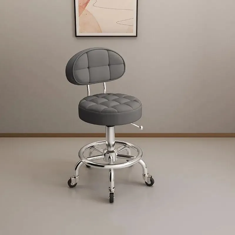 Кресло парикмахерское портативное вращающееся с шезлонг