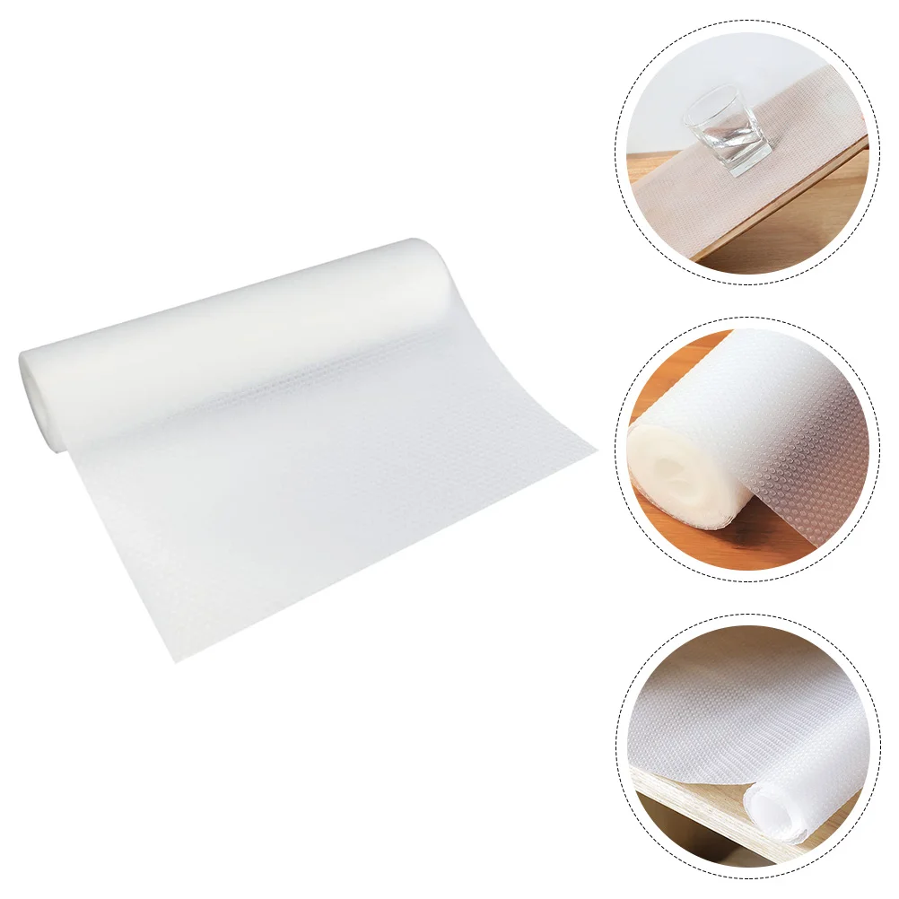 

Liner Kitchen Cabinet Liners Mat Drawer Shelf Mats Refrigerator Waterproof Cupboard Transparent Adhesive Pantry Protector Sink