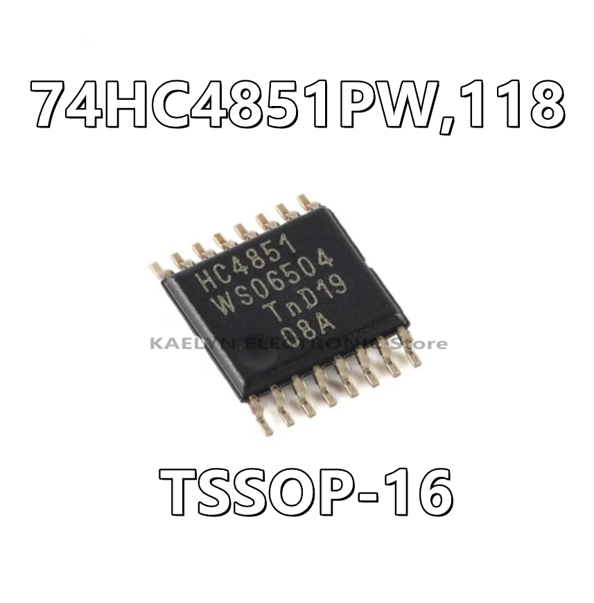 

10 шт./партия 74HC4851PW,118 74HC4851 TSSOP-16