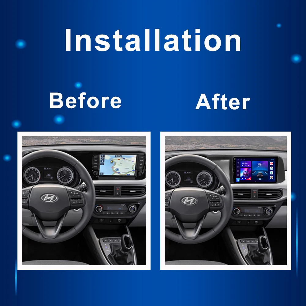 9 дюймовый Android 11 Автомобильный Радио Видео мультимедийный плеер навигация GPS для