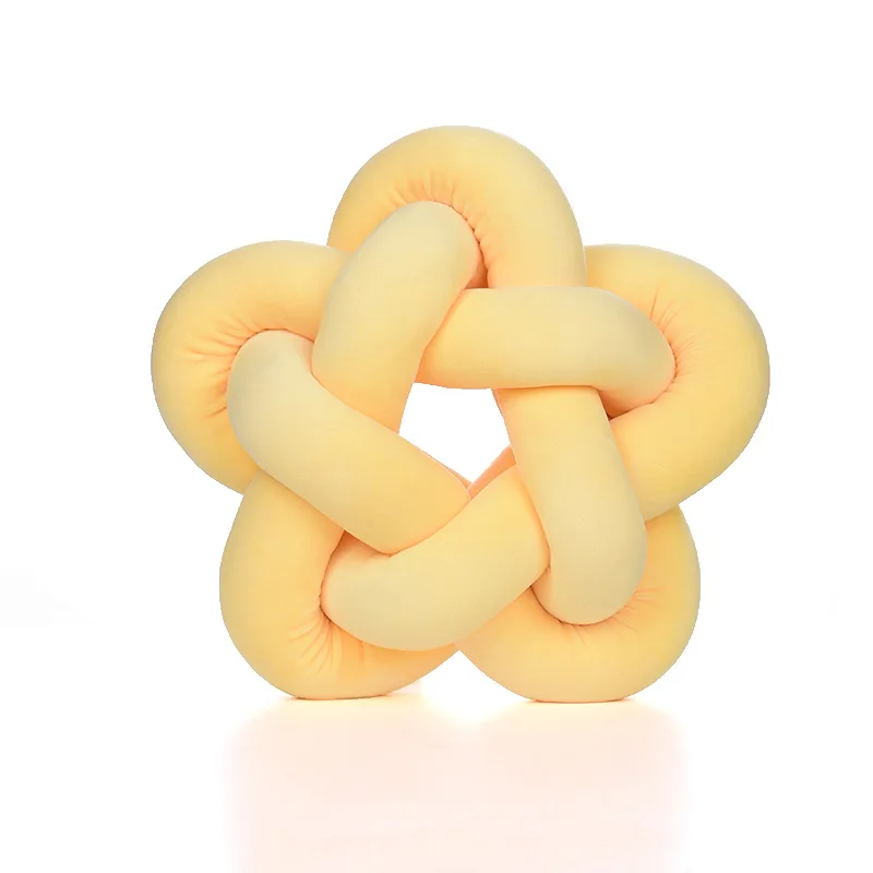 Креативная плюшевая подушка ручной работы в скандинавском стиле подушки для