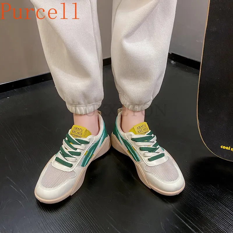 Women's casual sports shoes spring and autumn vulcanized shoes hiking shoes