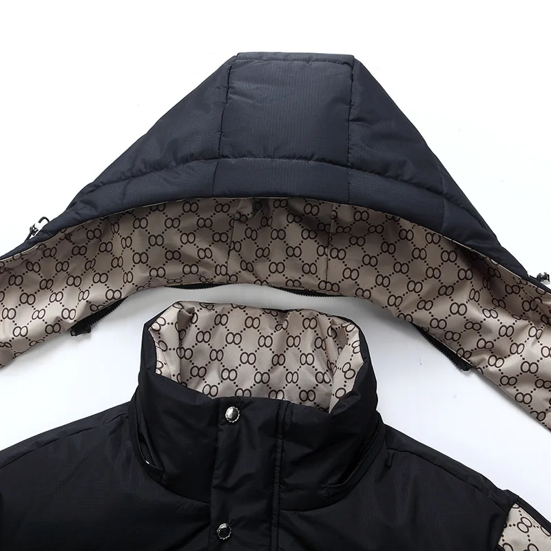 Down Jacket for Men New Winter 2022 High Quality 90% White Eiderdown Short Thermal Jacket for Men Men Winter Jacket