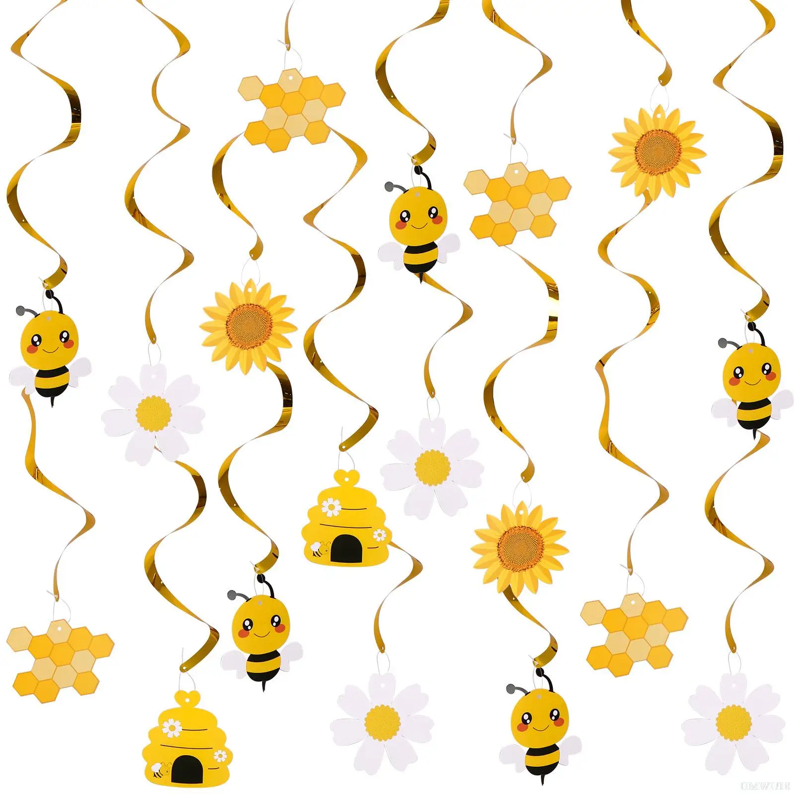 

40 шт., Висячие открытки из ПВХ в виде пчелы