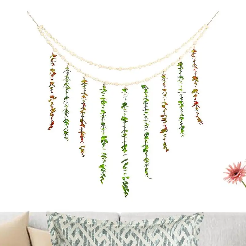 

Boho Eucalyptus Bathroom Decor Boho Wall Decor Artificial Eucalyptus Greenery Decoration Smooth And Elegant Artificial Greenery