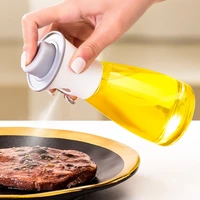 1pcs 2022 mist spray bottle barbecue salad household olive oil glass spray pot kitchen air pressure oil control pot