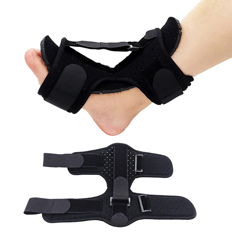 

1 шт. регулируемая лента для фиксации растяжения голеностопа, Подошвенный Фасциит, ночной инструмент для ухода за ногами