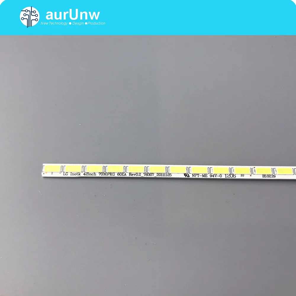 

1piece=60LED 525mm LED backlight strip for LG 42LS570T T420HVN01.0 74.42T23.001 7030PKG 60ea 42LS5600 42LS560T 42LS570S 42LS575S