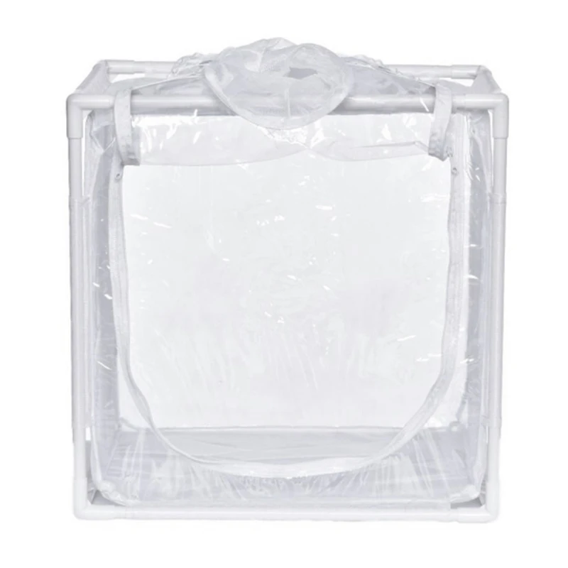 

Лучшая теплица для растений, многофункциональный изоляционный сарай из ПВХ, палатка с защитой от насекомых, клетка для разведения насекомы...