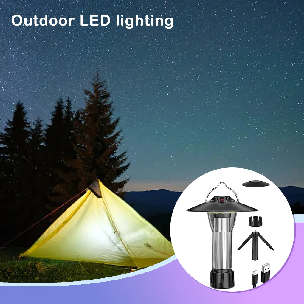 

3000mAh Camping Lantern LED Outdoor Lamp Waterproof Portable Light