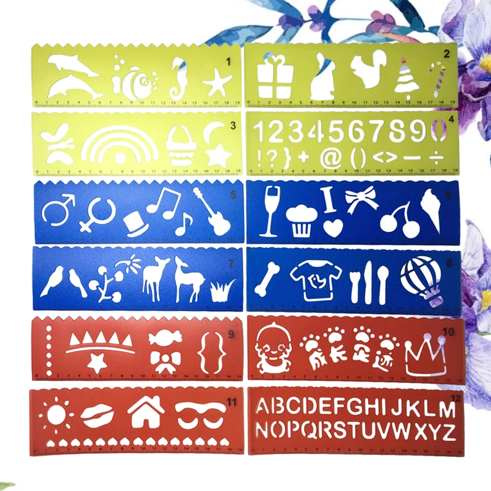 

Шаблоны трафареты Рисование Живопись Закладка образовательный номер графика изготовление дневника игрушки крафт декоративный трафарет ц...