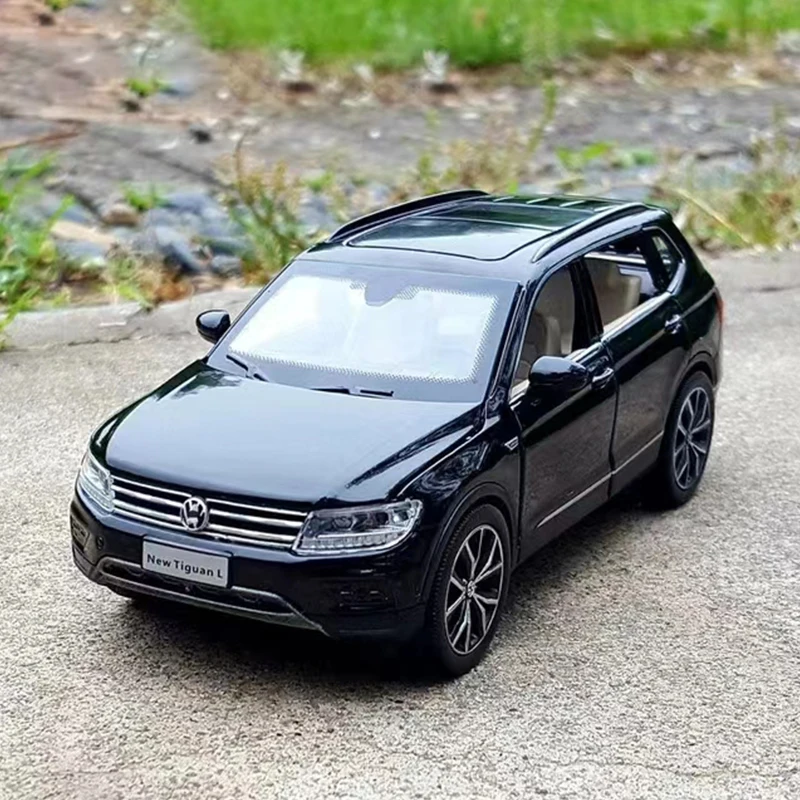 1:32 модель Volkswagen Tiguan Mobil Paduan Die литой мягкий мотоцикл кубинский Тарик браслет