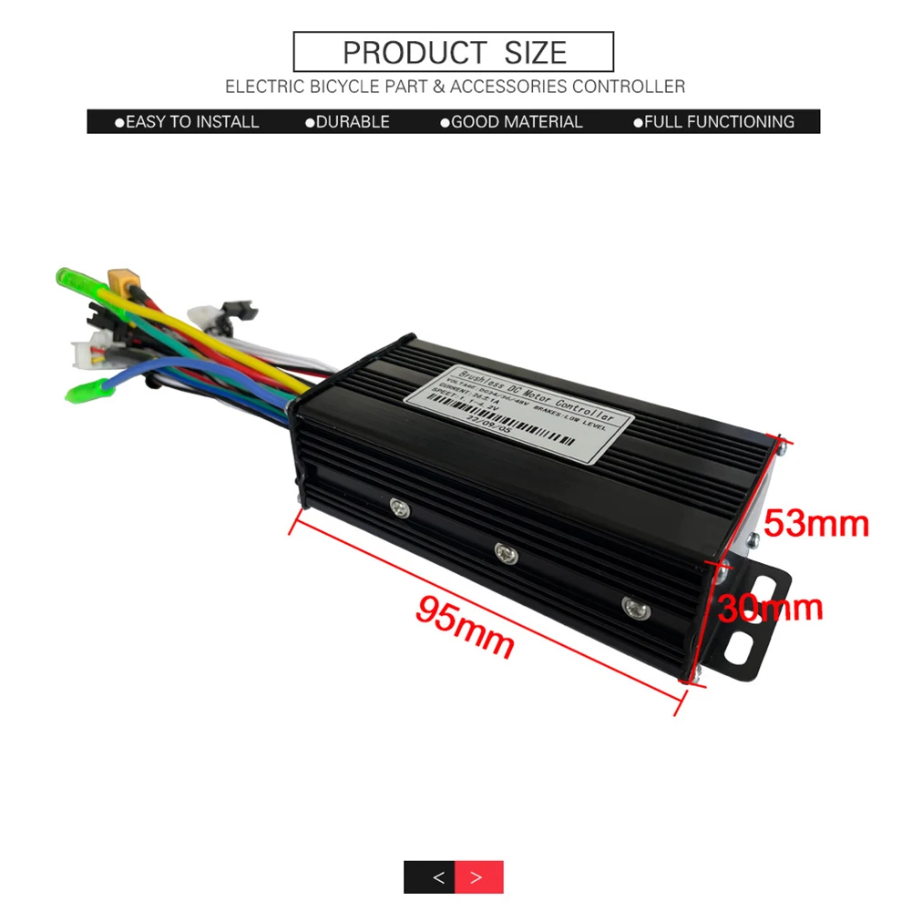 

24-48V 26A 500/750W Sine Wave Controller+Display 6 Pins Display For Kugoo M4 Electric Scooter Ebike Replacement Parts