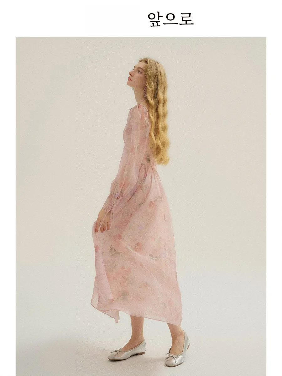 С тех пор французское платье sle высокого класса летние юбки с длинным рукавом и